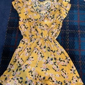 YELLOW ROMPER